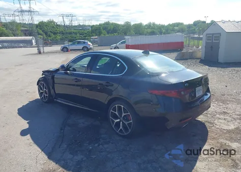 2019 Alfa Romeo Giulia Awd from USA, damaged, VIN ZARFANAN6K7612900